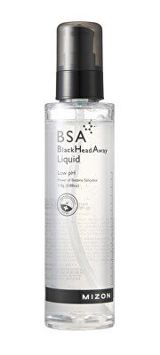 Mizon - Pleťový peeling na černé tečky BSA BlackHead Away (Liquid) 110 g