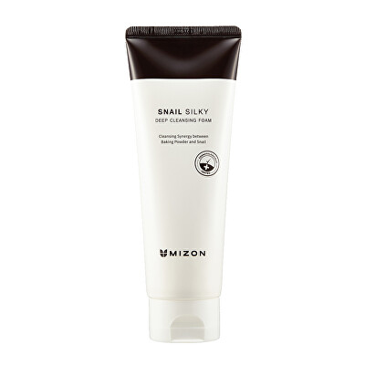 Mizon - Denní čisticí obličejová pěna Snail Silky (Deep Cleansing Foam) 150 ml