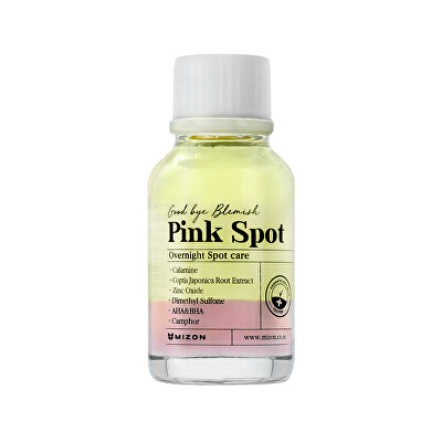 Mizon - Noční sérum s pudrem proti akné Pink Spot Good Bye Blemish (Overnight Spot Care) 19 ml