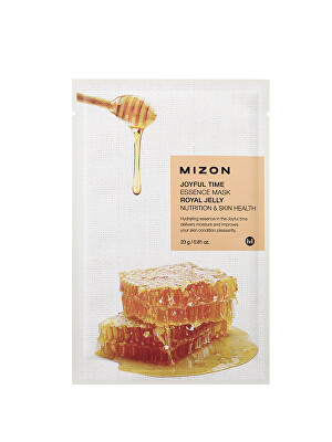 Mizon - Plátýnková 3D maska s mateří kašičkou a medem pro výživu pleti Joyful Time (Essence Mask Royal Jelly) 23 g