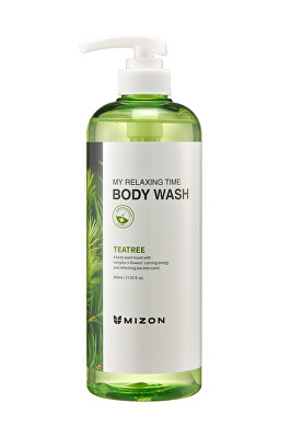 Mizon - Sprchový gel pro podrážděnou a problematickou pokožku Teatree My Relaxing Time (Body Wash) 800 ml