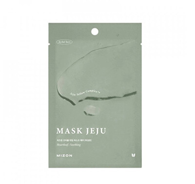 Mizon - Zklidňující plátýnková maska Heartleaf (Jeju Mask) 23 g