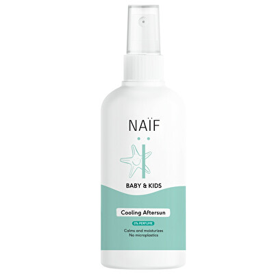 NAÏF - Dětský sprej po opalování bez parfemace Baby & Kids (Cooling Aftersun 0% Parfume) 175 ml