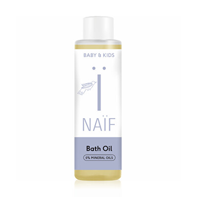 NAÏF - Mléčný koupelový olej pro děti a miminka Bath Oil 100 ml