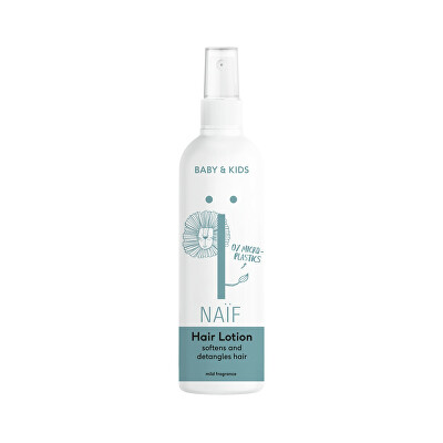 NAÏF - Sprej pro výživu a snadné rozčesávání vlasů Baby & Kids (Easy Styling Hair Lotion) 150 ml