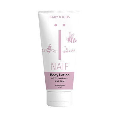 NAÏF - Zjemňující tělové mléko pro děti a miminka Baby & Kids (Softening Body Lotion) 200 ml