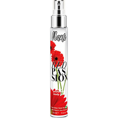 Naní - Tělový sprej Red Passion Body Mist 75 ml