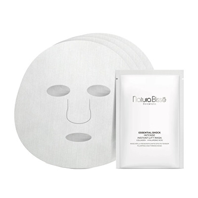 Natura Bissé - Liftingová pleťová maska Essential Shock (Intense Instant-Lift Mask) 4 ks