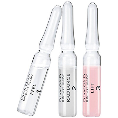 Natura Bissé - Vyživující ampule Diamond Instant (Glow Peel Radiance Lift Serum) 12 ampulí