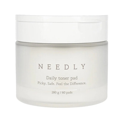 NEEDLY - Pleťové peelingové tampony (Daily Toner Pad) 60 ks