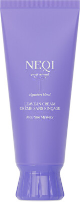 NEQI - Bezoplachový hydratační krém na vlasy s termoochranou Moisture Mystery (Leave In Cream) 200 ml