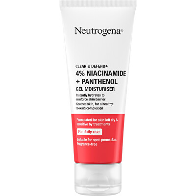 Neutrogena - Hydratační pleťový gel Clear & Defend+ (Gel Moisturiser) 50 ml