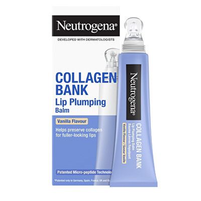 Neutrogena - Balzam s efektom plnších pier Collagen Bank Balm 12 ml