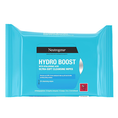 Neutrogena - Ultra lágy tisztító törlőkendők Ultra-soft Cleansing Wipes 25 db
