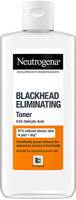 Neutrogena - Pleťové tonikum proti černým tečkám Blackhead Eliminating (Toner) 200 ml