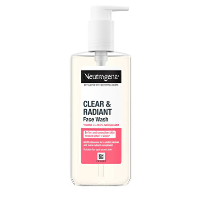 Neutrogena - Rozjasňující čisticí gel pro problematickou pleť Clear & Radiant (Face Wash) 200 ml