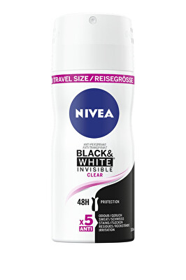 Nivea - Antiperspirant ve spreji Invisible Black & White Clear (Antiperspirant) 100 ml