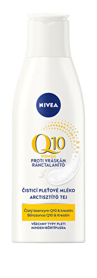 Nivea - Čisticí pleťové mléko proti vráskám Q10 Plus 200 ml