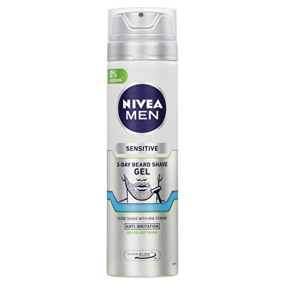 Nivea - Gel na holení na 3 denní strniště Men (3 Day Beard Shave Gel) 200 ml