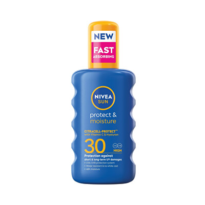 Nivea - Hydratační sprej na opalování OF 30 Sun (Protect & Moisture Sun Spray) 200 ml