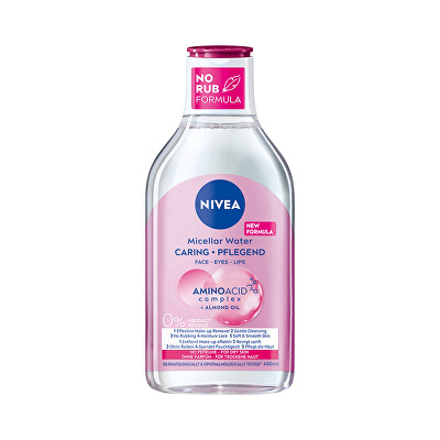 Nivea - Jemná pečující micelární voda pro suchou a citlivou pleť (Caring Micellar Water) 400 ml