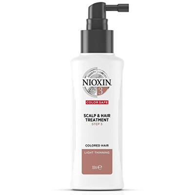 Nioxin - Kúra na mírně řídnoucí jemné chemicky ošetřené vlasy System 3 (Scalp Treatment 3) 100 ml