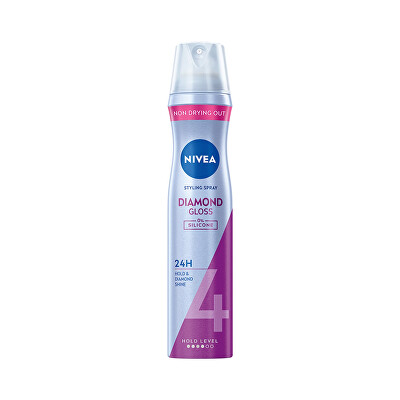Nivea - Lak na vlasy pro oslňující lesk vlasů Diamond Gloss 250 ml