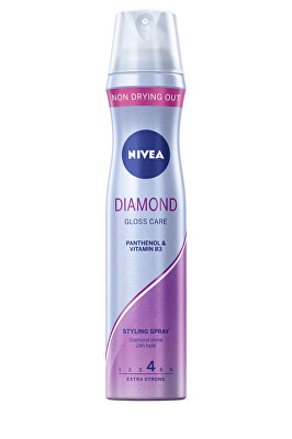 Nivea - Lak na vlasy pro oslňující lesk vlasů Diamond Gloss 250 ml