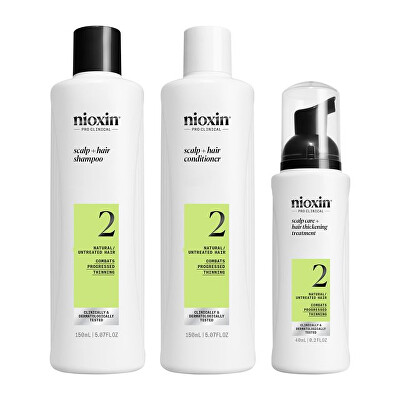 Nioxin - Sada péče pro jemné výrazně řídnoucí přírodní vlasy System 2