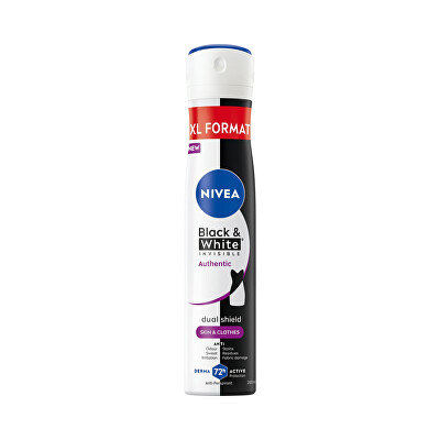 Nivea - Antiperspirant ve spreji B&W Authentic Anti-Perspirant 200 ml