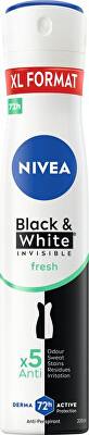 Nivea - Antiperspirant ve spreji Black & White Invisible Fresh (Anti-perspirant) 200 ml