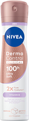 Nivea - Antiperspirant ve spreji Derma Control Clinical Ultra Soft 150 ml