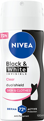 Nivea - Antiperspirant ve spreji Invisible Black & White Clear (Antiperspirant) 100 ml