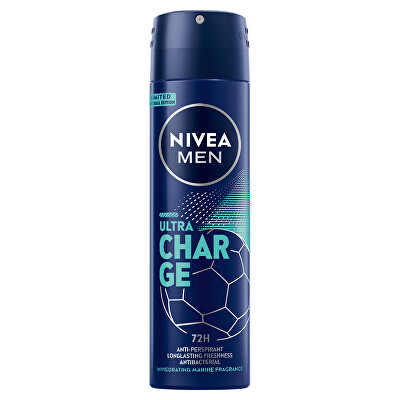 Nivea - Antiperspirant ve spreji pro muže Men Ultra Charge (Anti-perspirant) 150 ml