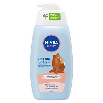Nivea - Lehké tělové mléko Baby (Lotion) 500 ml