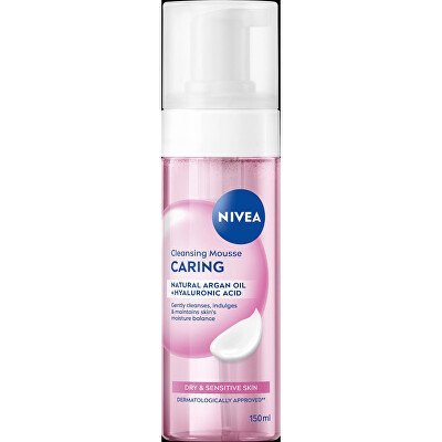 Nivea - Spumă de curățare pentru ten uscat și sensibil Cleansing Mousse 150 ml