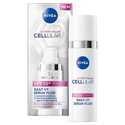 Nivea - Denní UV sérum SPF 50+ Cellular Expert Filler Fluid 50 ml