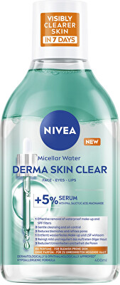 Nivea - Micelární voda Derma Skin Clear (Micellar Water) 400 ml
