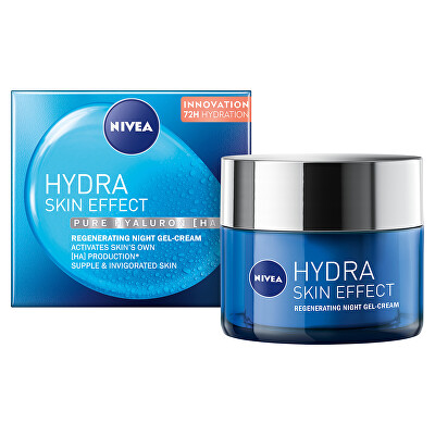 Nivea - Regenerační noční hydratační gel-krém Hydra Skin Effect (Regenerating Night Gel-Cream) 50 ml