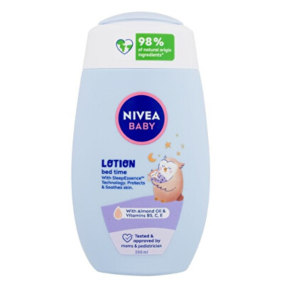 Nivea - Hydratační tělové mléko Baby (Bed Time Lotion) 200 ml