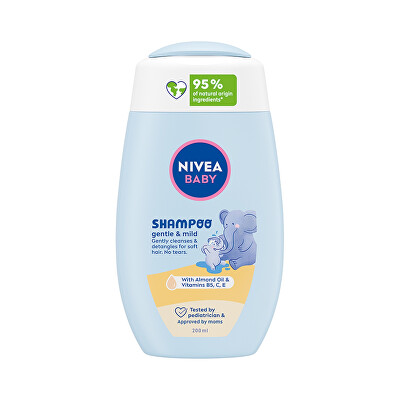 Nivea - Jemný šampón pre deti Baby (Gentle & Mild Shampoo) 200 ml