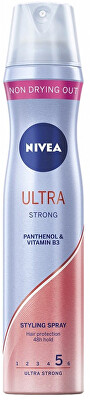 Nivea - Lak na vlasy s ultra silnou fixací Ultra Strong (Styling Spray) 250 ml
