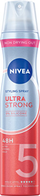 Nivea - Lak na vlasy s ultra silnou fixací Ultra Strong (Styling Spray) 250 ml