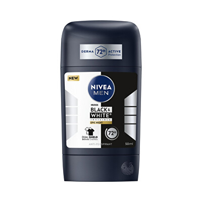 Nivea - Tuhý antiperspirant B&W Epic Night Anti-Perspirant 50 ml