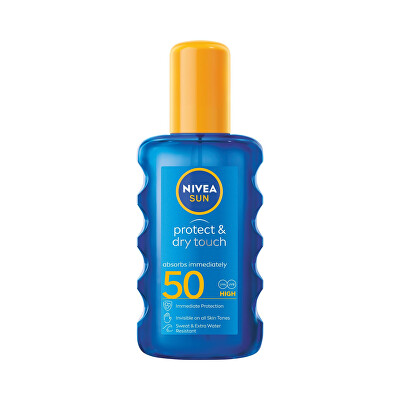 Nivea - Neviditelný sprej na opalování SPF 50 Sun Protect & Dry 200 ml