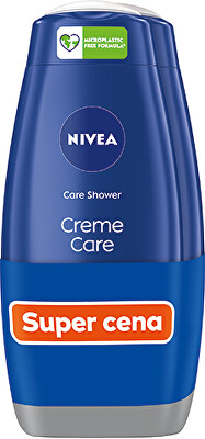 Nivea - Sprchový gel Creme Care 2 x 500 ml