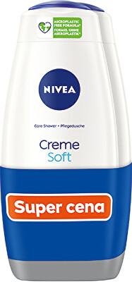 Nivea - Sprchový gel Creme Soft 2 x 500 ml