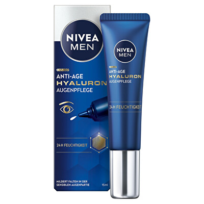 Nivea - Oční krém proti vráskám Men Hyaluron 15 ml