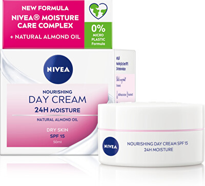 Nivea - 2. JAKOST -  Výživný denní krém pro suchou pleť SPF 15 (Nourishing Day Cream) 50 ml