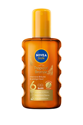 Nivea - Olej na opalování ve spreji SPF 6 Sun Karoten (Oil Spray) 200 ml